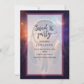 Dreamcatcher in het bos kaart (Voorkant)