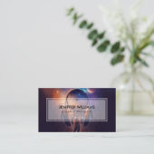 Dreamcatcher in het bos visitekaartje (Staand voorkant)