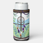 Dreamcatcher in Window | Boho Art (Seltzer Achterkant)