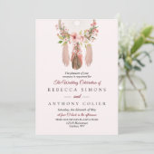 Dreamcatcher | Invitations de mariage personnalisé (Debout devant)