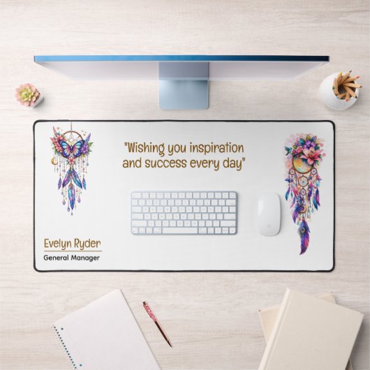 Dreamcatcher of Inspiration - Personalized  Bureaumat (Kantoor 1)