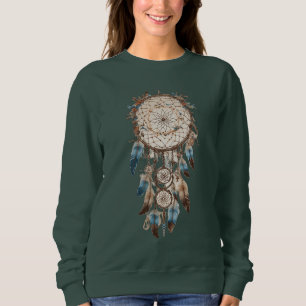 Dreamcatcher Serenity: Symbolisch T-shirt ontwerp