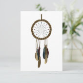 Dreamcatcher uitnodigingen (Staand voorkant)