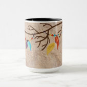 Dreamcatcher veren boom Kokopelli Mok (Midden)