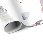 Dreamcatchers et papier d'emballage cadeau de (Coin rond)