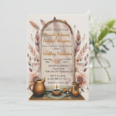 Dreamcatchers in een Boheems thema Kaart (Staand voorkant)