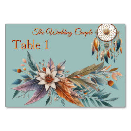 Dreamcatchers in een Boheems thema Kaart