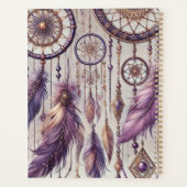 Dreamcatchers Personnalisés Boho & Purple & Or (Dos)