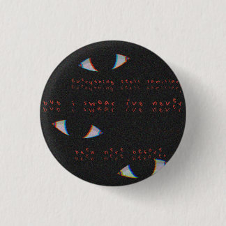 Dreamcore Vinyl Sticker - Eyes Ronde Button 3,2 Cm