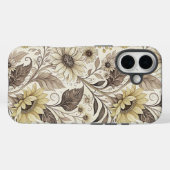 Dreamed Sunflowers Art Nouveau Case-Mate iPhone Case (Achterkant (horizontaal))