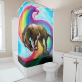 Dreamer douchegordijn (In situ)