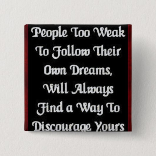 Dreames Vierkante Button 5,1 Cm (Voorkant)