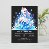 Dreamfun Princess Invitations d'anniversaire (Debout devant)