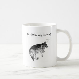 Dreaming alsatian koffiemok