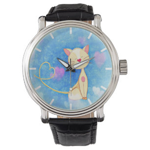 Dreaming Cat Horloge
