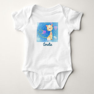Dreaming Cat Romper