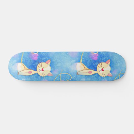 Dreaming Cat Skateboard (Horizontaal)