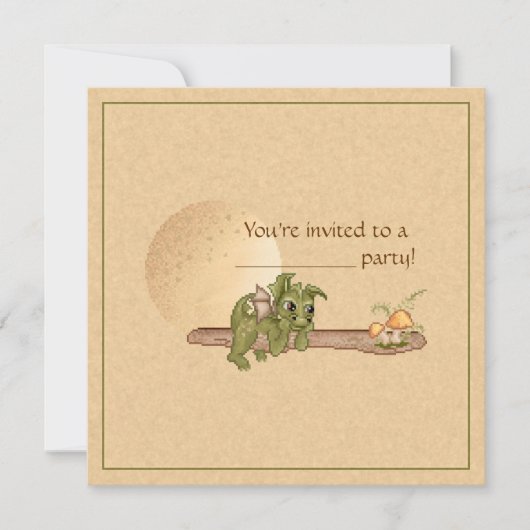 Dreaming dragon kaart (Voorkant)