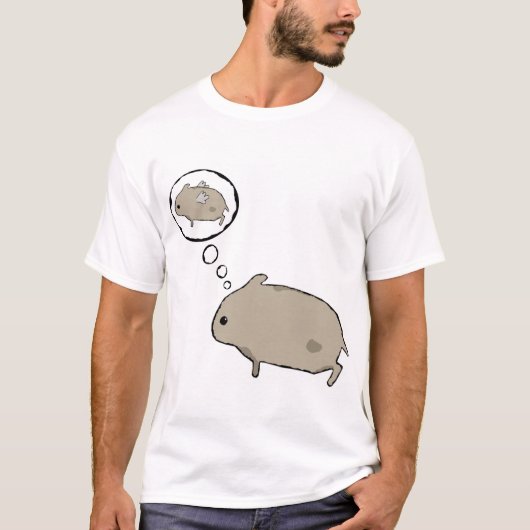 Dreaming Hamster T-shirt (Voorkant)