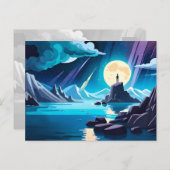 Dreaming — Man van de Zee Briefkaart (Voorkant / Achterkant)