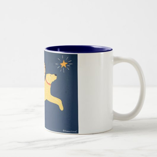 Dreaming - Mug Bleu Stephen Huneck (Droit)