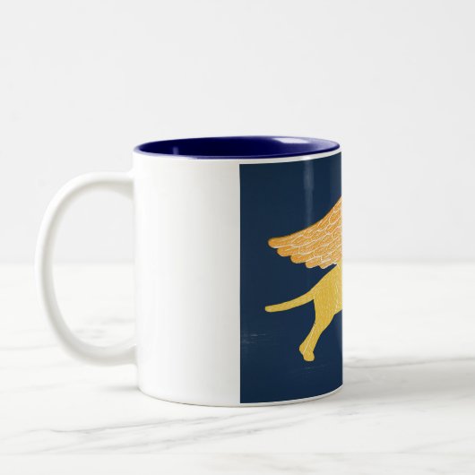 Dreaming - Mug Bleu Stephen Huneck (Gauche)