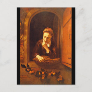 Dreaming', Nicolaes Maes_Dutch Masters Briefkaart