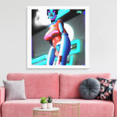 Dreaming of Terminal Lucidity Canvas Afdruk (Insitu (Woonkamer))