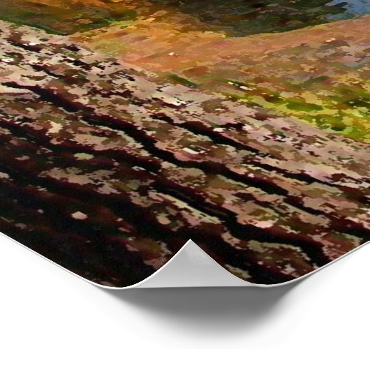 Dreaming op de Dock Poster (Hoek)