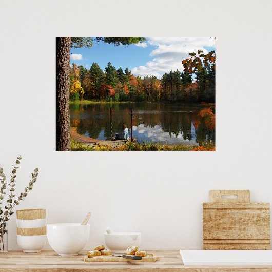 Dreaming op de Dock Poster (Keuken)