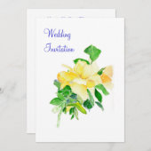 Dreaming Spires Rozen bruiloft uitnodiging (Voorkant / Achterkant)