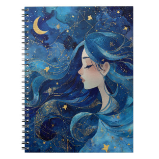 Dreaming Under Stars - Goddess Journal Notitieboek