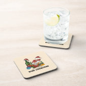 Dreaming van een Wijnkerst Bier Onderzetter (Rechterzijde)