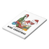 Dreaming van een Wijnkerst Notitieblok (Gedraaid)