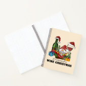 Dreaming van een Wijnkerst Notitieboek (Binnen)