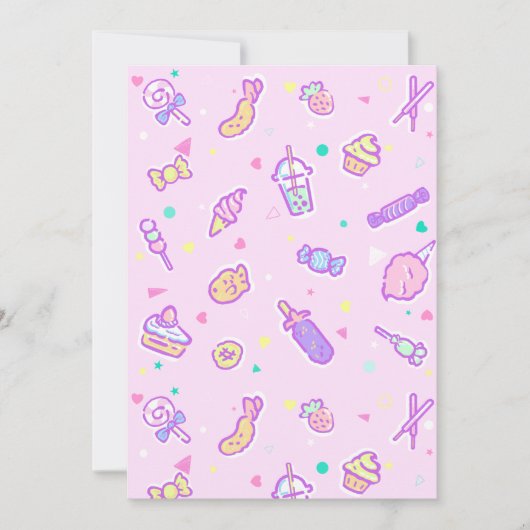 Dreaming van Summer Snacks Kaart (Voorkant)