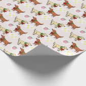 Dreaming van Tennis Balls Cadeaupapier (Hoek)