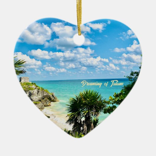 Dreaming van Tulum Ornament (Voorkant)