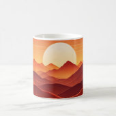 Dreamly Sunset Wave Horizon Mug (Centre)
