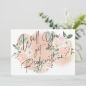 Dreamme Floral V2 Soyez Prêt Avec Ma Carte (Debout devant)