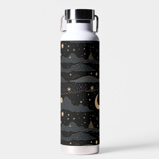 Dreammer Starry Night Sky Bouteille d'eau (Avant)