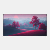 Dreample Purple Fall Forest Desk Mat - Mystical Au (Recto)