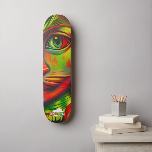 DREAMRZ - CAT ONE - Skateboard (Muurkunst)