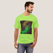 "Dreams Await Realization" T-shirt lazary design (Voorkant volledig)