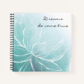 Dreams Blue Floral Notitieboek / Journal (Voorkant)
