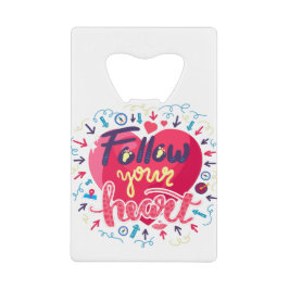 Dreams come true, Inspirational quotes Kredietkaart Flessenopener