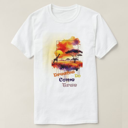 Dreams Do Come True T-shirt Design (Design devant)