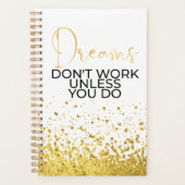 Dreams Gold Planner (Devant)