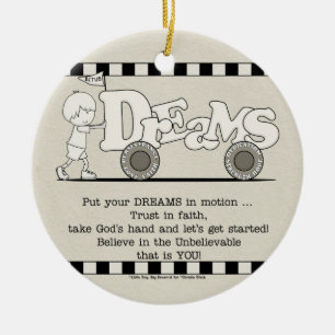Dreams in Motion Keramisch Ornament