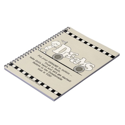 Dreams in Motion Notitieboek (Linkerzijde)